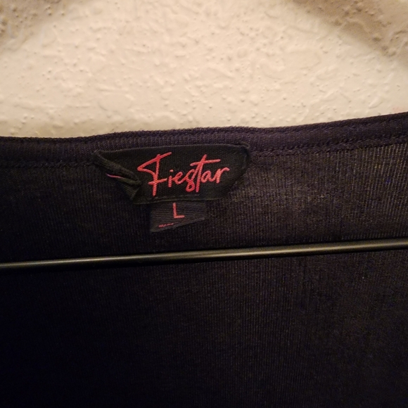 Elegant Black Draped Long Sleeve Dress - Picture 3 of 3